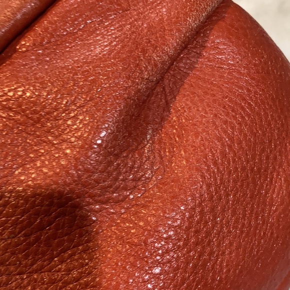 Coach Kelsey Pebbled Leather Satchel - Picture 9 of 11